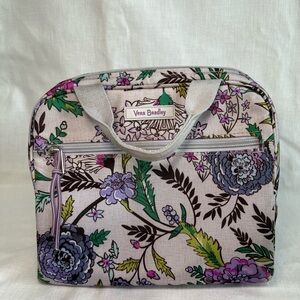 Vera Bradley Floral Lunch Bag - Purple and Green